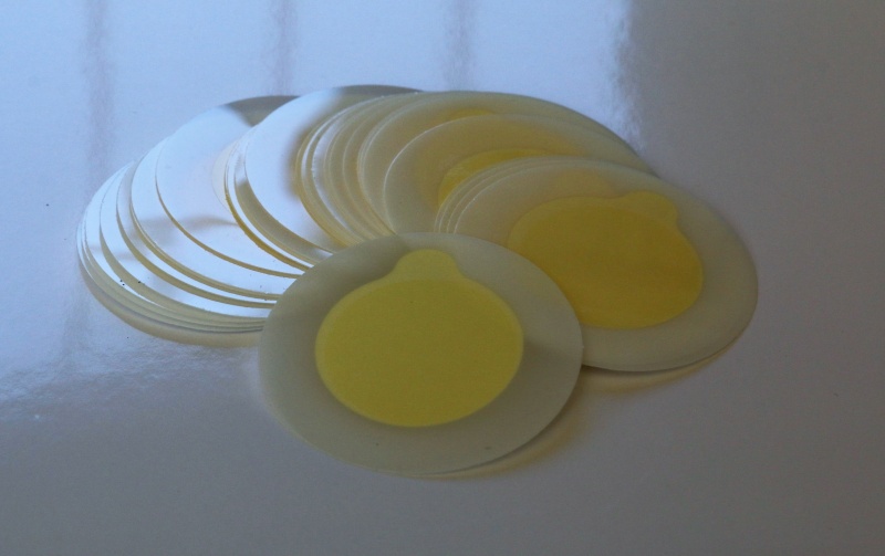 Self Adhesive Glue Protectors for Jade Stone/Crystal Stone (30 Pack)